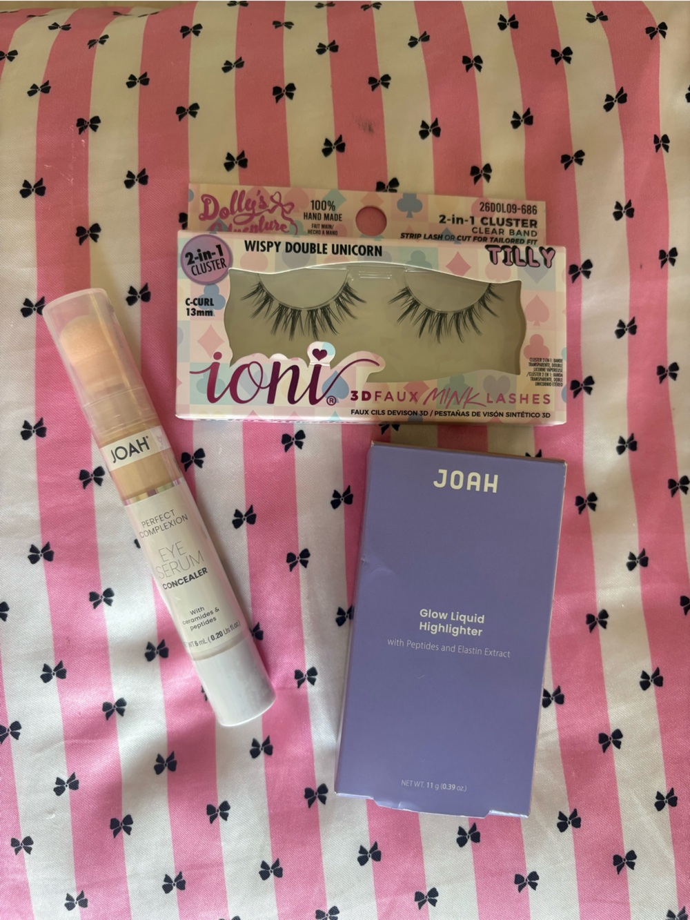 Tilly's Joah Glow Liquid Highlighter & Pink Accents
